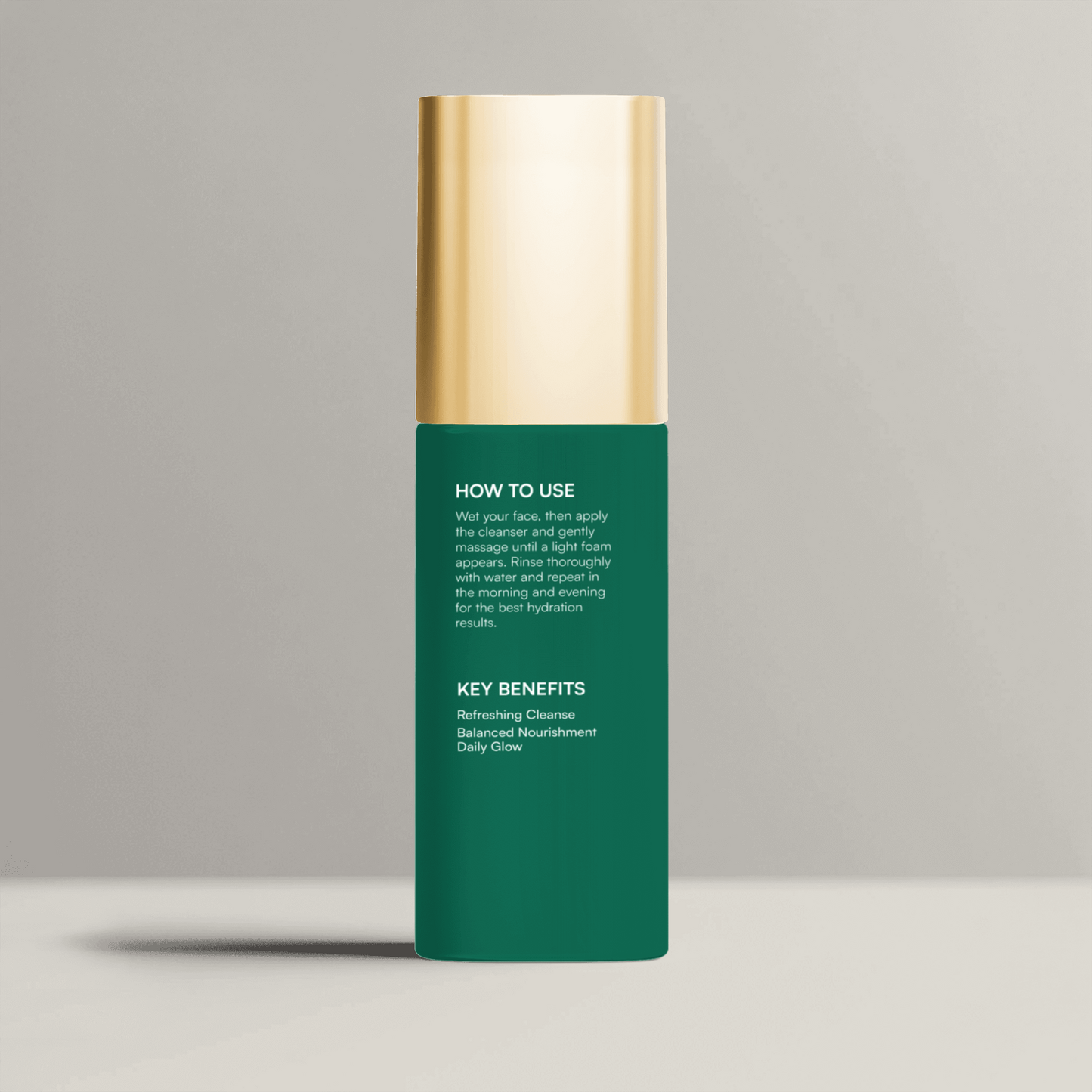 Milky Oil Foaming Cleanser Gold Cap