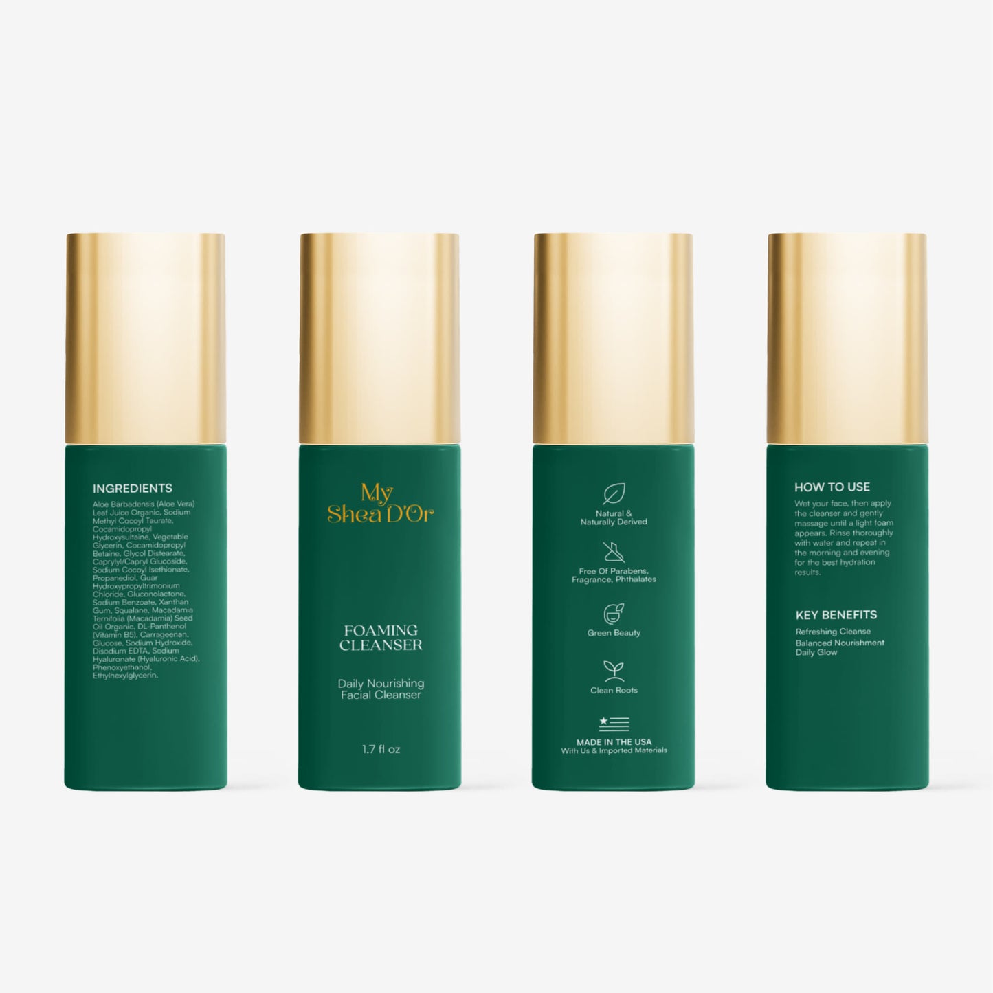 Milky Oil Foaming Cleanser Gold Cap