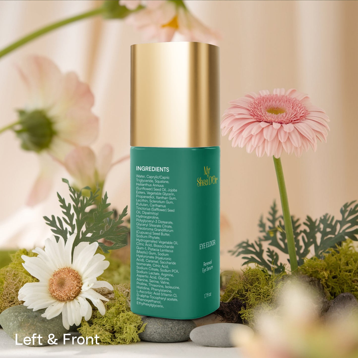 Brighten+Firm Eye Serum: Intensive Renewal Gold Cap