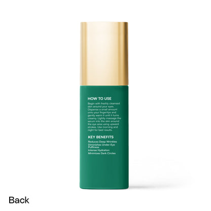 Brighten+Firm Eye Serum: Intensive Renewal Gold Cap