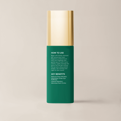 Brighten+Firm Eye Serum: Intensive Renewal Gold Cap