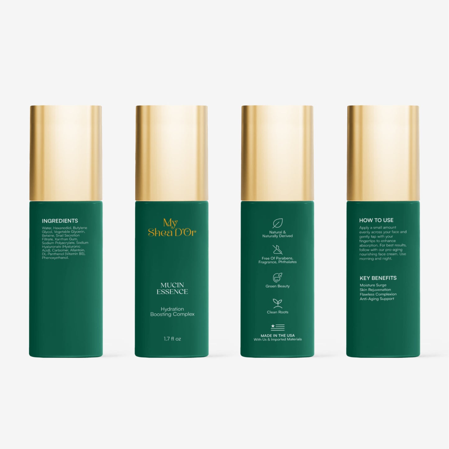 HydraSnail Mucin Essence Gold Cap